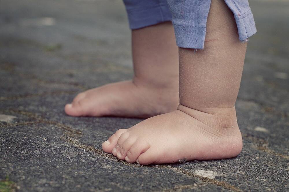 Pieds nus à la crèche!