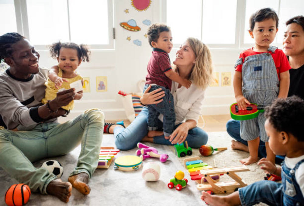 Soyez les bienvenus à la crèche!